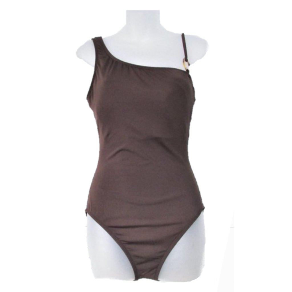 Anne Cole Collection Brown One Piece Swimsuit 12